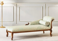 Luxury and Hand Crafted Wooden Chaise Lounge