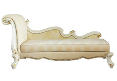 Royal Look Handmade Teakwood Picardy Chaise Lounge