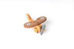 Handcrafted Wooden Airplane Kids Toy