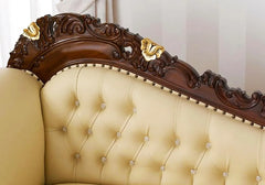 Premium Wood Made Luxury Look Chaise Lounge