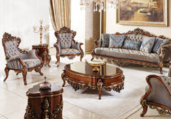 Royal Style Handmade Vitena Sofa Set