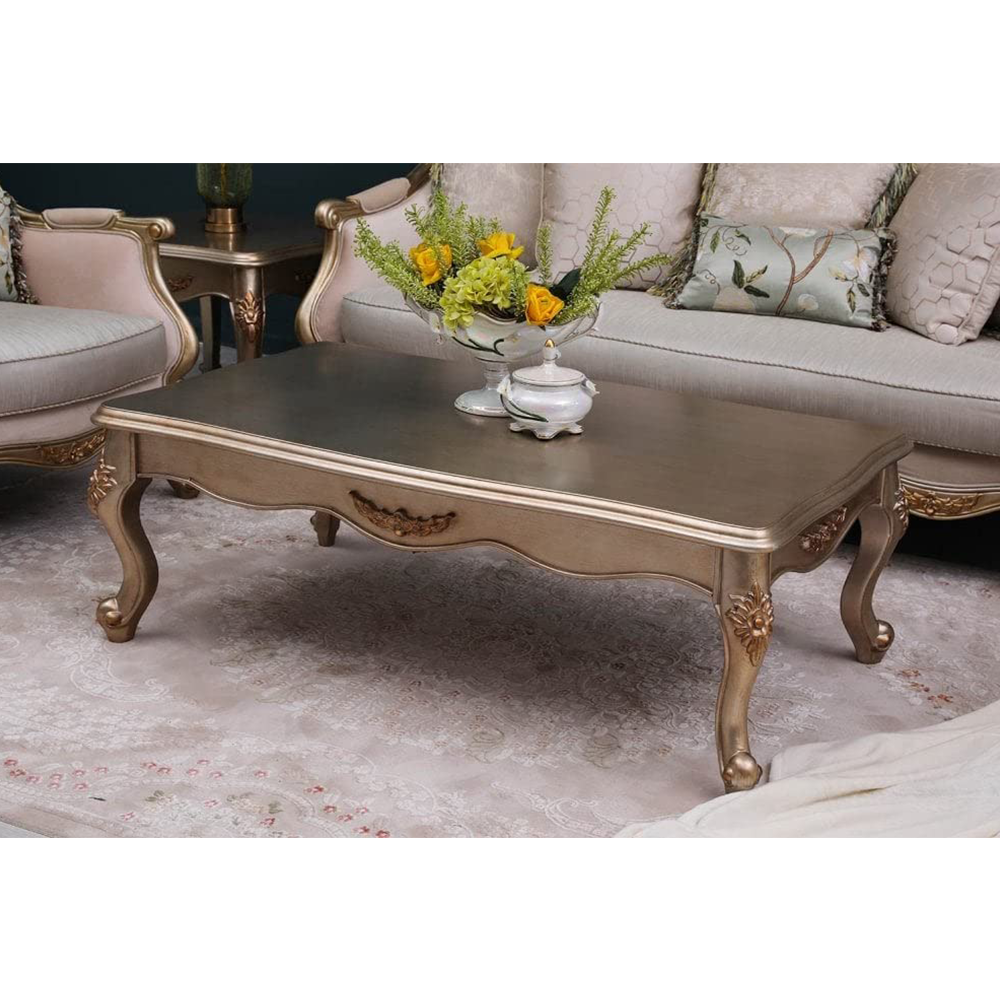 Luxury Design Traditional Quinton Carving Sofa Set