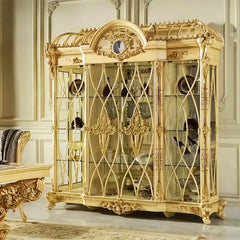 Royal Luxury Italian with Glass Doors Vitrine