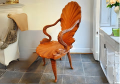 Italian And Classical Grotto Arm Chair