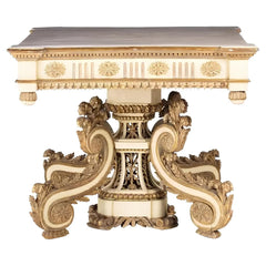 Royal Luxury Portuguese Apparatus Side Table