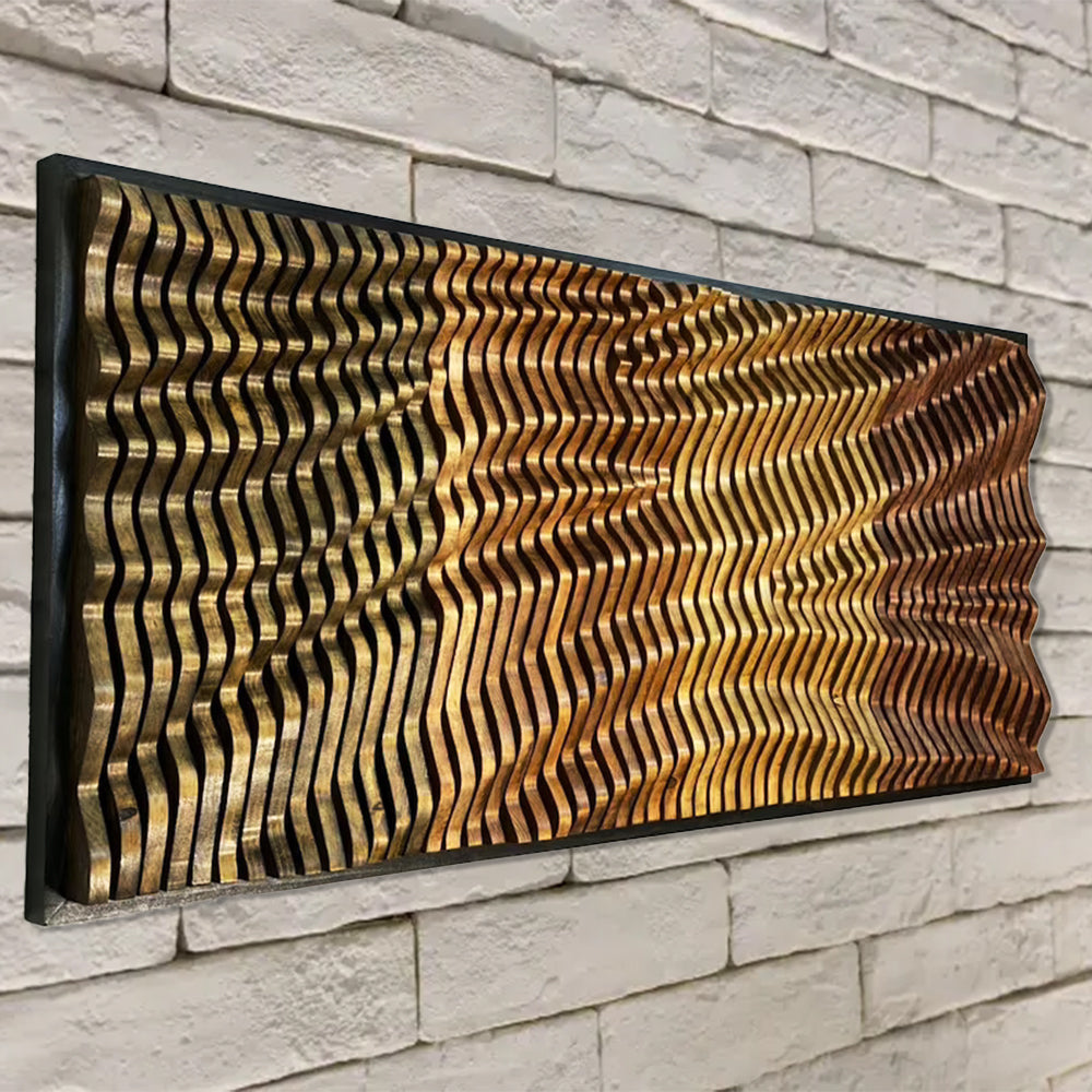 Beautiful wooden wall decor