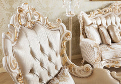 Handcrafted Classical Exquisite Royela Sofa Set