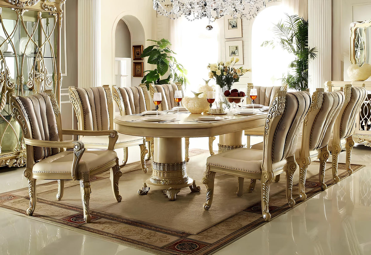 Eastern European Table Luxury European Style Dining Table Set – Healsway