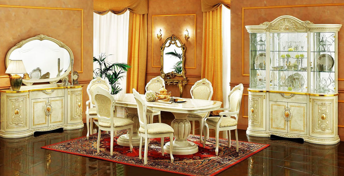 Italian Luxury Classic Dining Table Set – Healsway