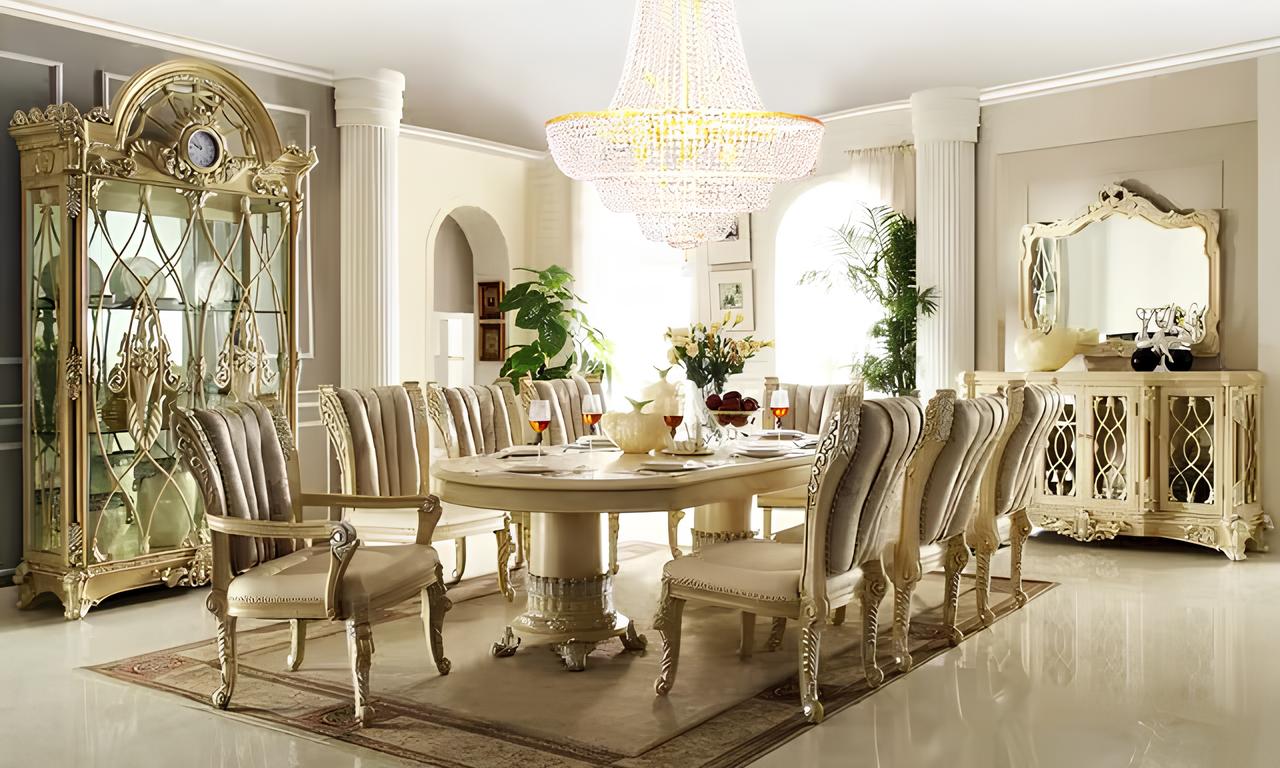 Luxury European Style Dining Table Set – Healsway